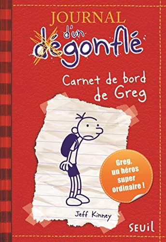 Carnet bord greg heffley - carnet, de